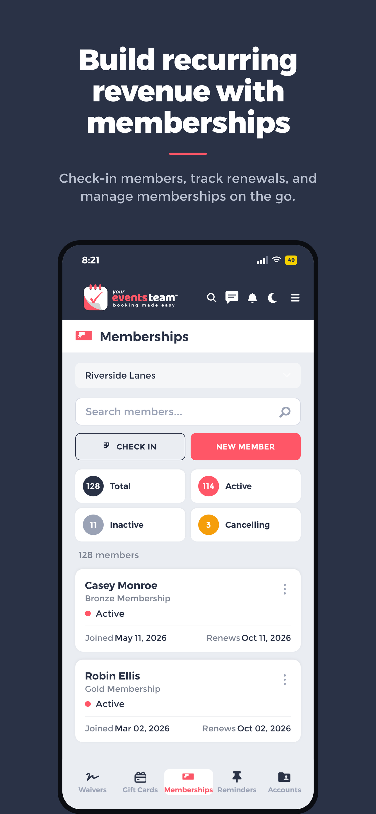Memberships